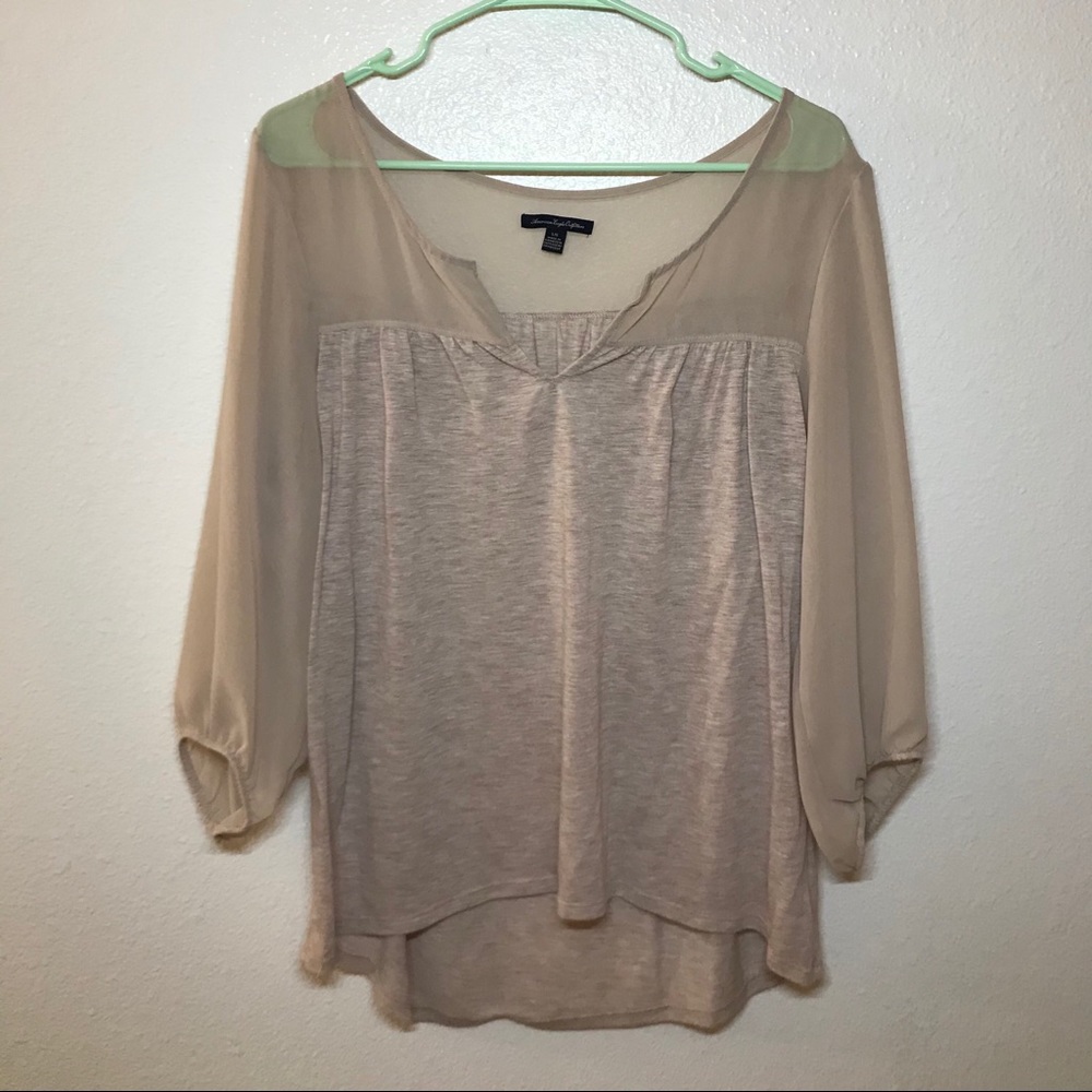 American Eagle Sheer Blouse